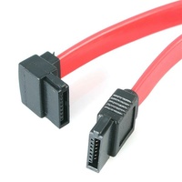 StarTech 12in SATA to Left Angle SATA Serial ATA Cable - SATA12LA1