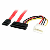 StarTech 0.5m SATA Data and Power Combo Cable - SATA18POW
