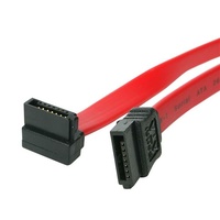 StarTech 24in SATA to Right Angle SATA Serial ATA Cable - SATA24RA1