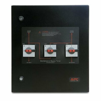 APC SBPSU30K40HC1M1-WP Bypass Panel - 1 x Hard Wire 4-wire (3PH + G), 1 x Hard Wire 5-wire (3PH + N + G) - SBPSU30K40HC1M1-WP