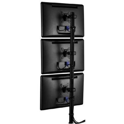 Atdec Spacedec Display Donut Pole 1150mm Black - SD-DP-1150+SD-DOx2