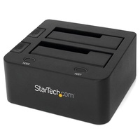 StarTech USB 3.0 Dual SATA Hard Drive Docking Station w/ UASP - SDOCK2U33