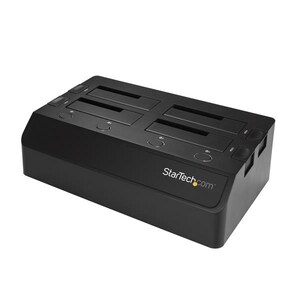 StarTech 4 Bay SATA 2.5 / 3.5in SSD / HDD Dock, USB 3.1 USB-C / USB-A - SDOCK4U313