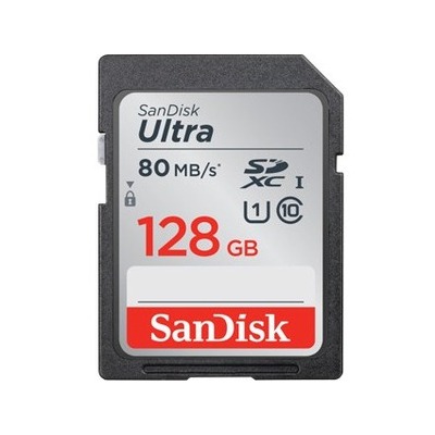 SanDisk Ultra 128GB SDXC Memory Card - SDSDUNB-128G-GN6IN