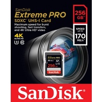 SanDisk SDSDXXY-256G-GN4IN 256GB Extreme Pro SDXC Card