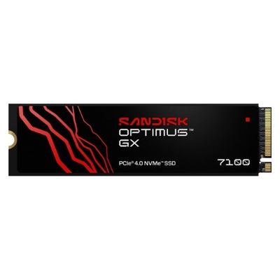 SanDisk Optimus GX 7100 SDSP71100TAN-000E0 1TB PCIe 4.0 NVMe M.2 SSD - Read 7250MB/s Write 6900MB/s