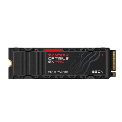 SanDisk Optimus GX PRO 850X SDSP81100TAH-000E0 with Heatsink 1TB PCIe 4.0 NVMe M.2 SSD - Read 7300MB/s Write 6600MB/s