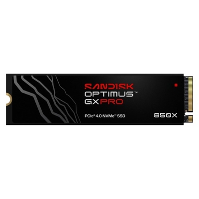 SanDisk Optimus GX PRO 850X SDSP81100TAN-000E0 1TB PCIe 4.0 NVMe M.2 SSD - Read 7300MB/s Write 6600MB/s