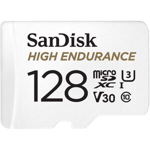 SanDisk 128GB High Endurance microSDXC Card SQQNR 128G UHS I C10 U3 V30 100MB/s R 40MB/s W SD adaptor