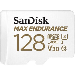 SanDisk 128GB MAX Endurance micro-SD Card  ADAPTOR