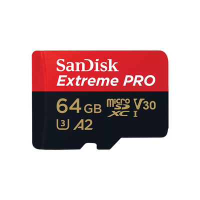 SanDisk 64GB Extreme PRO MicroSDXC UHS-I Memory Card - 200MB/s - SDSQXCU-064G-GN6MA