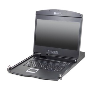 SERVEREDGE 19" LCD Multi User CAT6 KVM Console Rack Drawer 