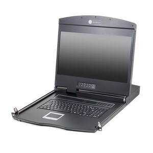 SERVEREDGE 16-Port 19inch LCD KVM - PS/2 USB VGA - Includes 16 x Custom KVM Cables