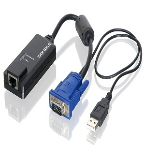 SERVEREDGE USB CAT5e/CAT6 Dongle VGA/USB - Suitable only with SERVEREDGE KVM