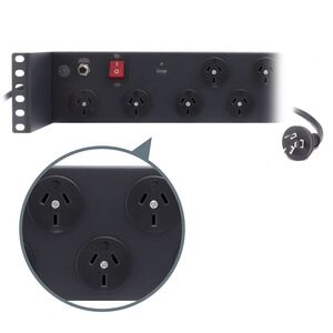 SERVEREDGE 2RU Basic 3m 10 Port PDU (10) 3 Pin AUS GPO Output