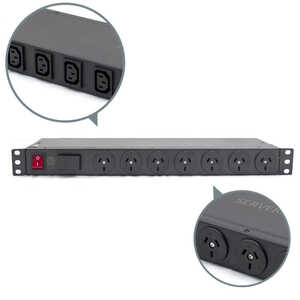 SERVEREDGE Basic 11 Port PDU (7) 3 Pin AUS GPO Output (4) IEC C13 Output