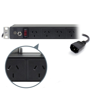 SERVEREDGE Basic 2m 8 Port PDU (8) 3 Pin AUS GPO Output