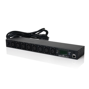 Serveredge 8-Port Switched PDU - 8x IEC C13, IEC C14 Input, 10A 240V (SEDG-8PSW-C13)