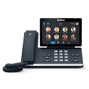 Yealink SFB-T56A IP Phone Skype for Business Edition (Power Adapter & Wall Mount Bracket Optional)