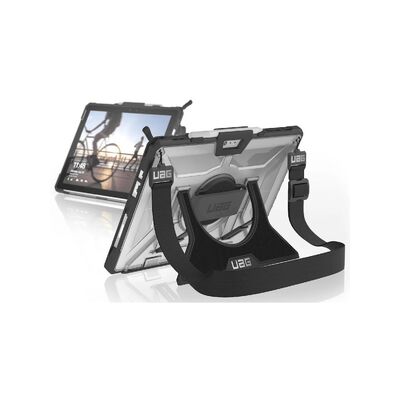 MICROSOFT UAG PLASMA CASE FOR SURFACE PRO 4/5/6/7  HAND & SHOULDER STRAP - ICE/BLACK