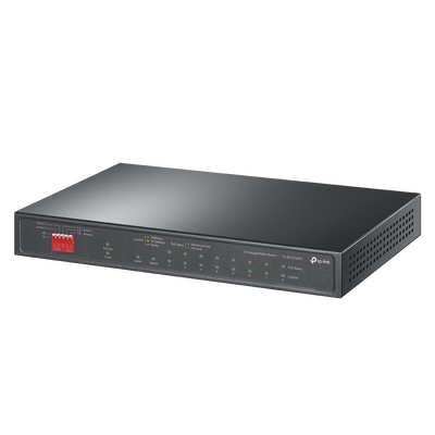 TP-Link TL-SG1210PP 10-Port Gigabit Desktop Switch with 6-Port PoE+ and 2-Port PoE++