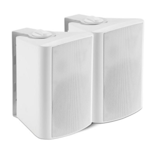 Shintaro 5.25" Powered Indoor Wall Speakers (Active/Passive) Ideal for boardrooms , classrooms requiring increased volume from projectors, TV