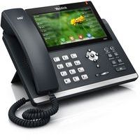 Yealink SIP-T48S 16 Line IP Phone  Dual Gigabit, 7'' Color Touch Screen, Bluetooth