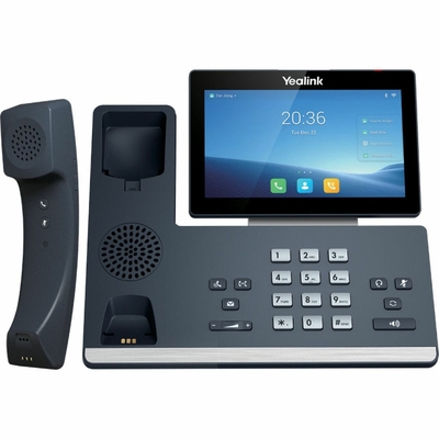 Yealink SIP-T58W Pro 16 Line IP HD Android Phone, 7''  colour touch screen, BT Handset (BTH58) HD voice, Built in Bluetooth and WiFi, USB 2.0 Port