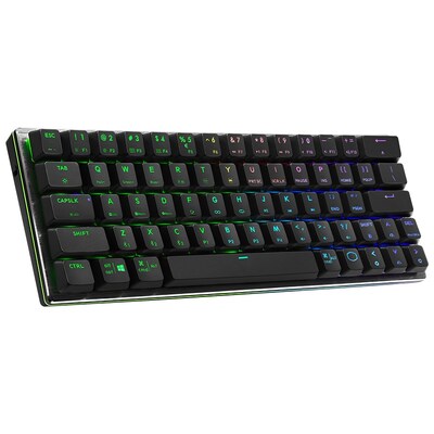 Cooler Master SK622 RGB Compact Wireless Mechanical Keyboard - Low Profile Blue-SK-622-GKTL1-US