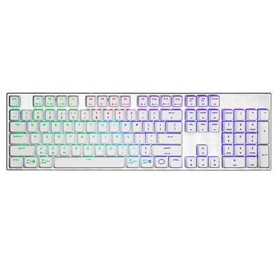 Cooler Master SK653 Wireless Mechanical Gaming Keyboard - Low Profile Red-SK-653-SKTR1-US