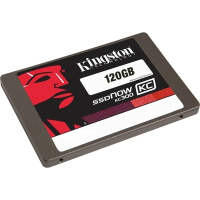 KINGSTON SKC300S3B7A/120G 120GB SSDNow KC300 SSD SATA 3 2.5 (7mm height) w/Adapter Bundle Kit