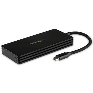 StarTech M.2 SSD Enclosure for M.2 SATA Drives, USB 3.1, USB-C - SM21BMU31CI3