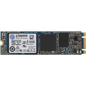 Kingston SM2280S3G2/240G M.2 SATA G2 Solid State Drive, Black, Blue