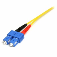 StarTech 4m Single Mode 9/125 Duplex Fiber Patch Cable LC, SC - SMFIBLCSC4