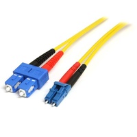 StarTech Connect fiber network devices for high-speed transfers with LSZH rated cable SMFIBLCSC7