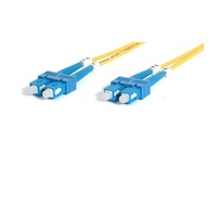 StarTech Connect fiber network devices for high-speed transfers with LSZH rated cable SMFIBSCSC2