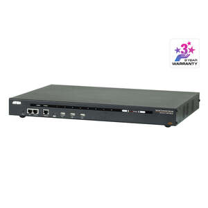 ATEN 8-Port Serial Console Server with Dual Power/LAN