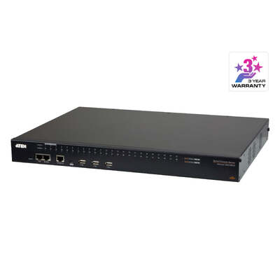 ATEN SN0148CO-AX-U 48-Port Serial Console Server with Dual Power/LAN