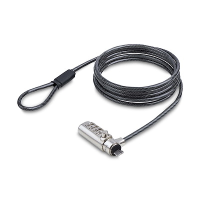 STARTECH SNANOC4D-LAPTOP-LOCK Nano Slot 1.5m Cable Lock For Laptop