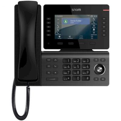 SNOM D815 color LCD multicolor LED keys, 2 USB ports Desk Telephone 