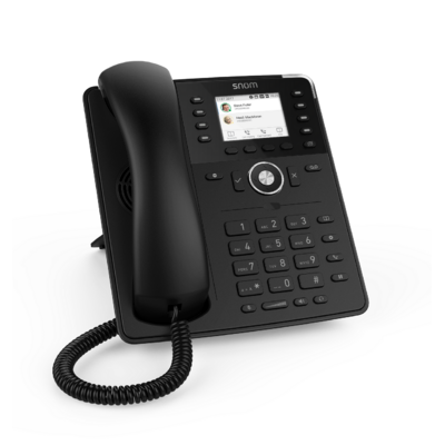 Snom D735 SIP VOIP 2.7" PoE Phone with USB WiFi Stick Support