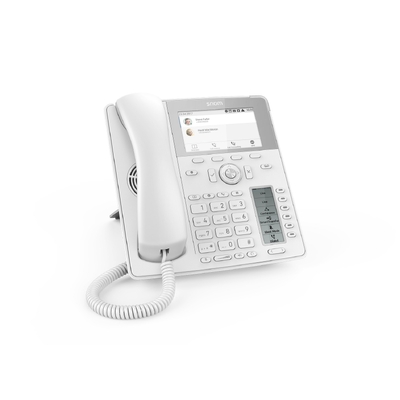 Snom D785 White High-resolution 4.3 Zoll TFT colour display IP Phone