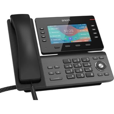 SNOM D862, High Speed USB-A Connection, 8 Programmable Function Keys, HD Audio Quality