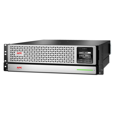 APC SRTL2200RMXLI 3U Rackmount On-Line 2200VA 230V, 6x C13+2x C19 IEC with Rail Kit Smart-UPS