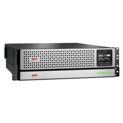 APC SRTL3000RMXLI 3U Rackmount On-Line 3kVA 230V, 6x C13+2x C19 IEC with Rail Kit Smart-UPS