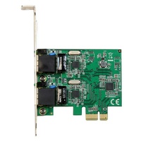 StarTech 2 Port Gigabit PCI Express Network Card - ST1000SPEXD4