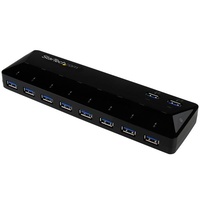 StarTech 10-Port USB 3.0 Hub with Charge and Sync Ports - 2 x 1.5A Ports ST103008U2C