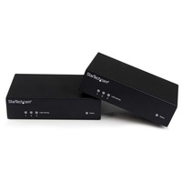 StarTech Extend an HDMI signal by up to 330ft (100m) over CAT5/CAT6 cable, with 10/100 network, infrared, serial control, and Power over Cable ST121HD