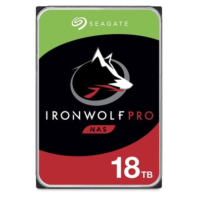 Seagate ST18000NE000 18TB IronWolf Pro 3.5" SATA NAS Hard Drive