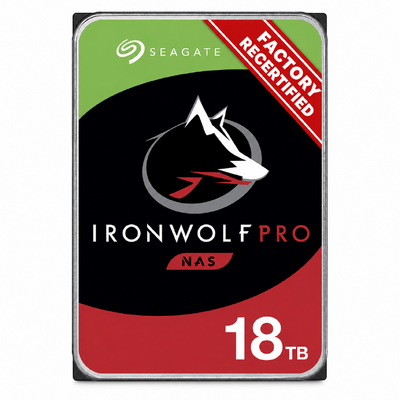 Seagate 18TB Ironwolf Pro ST18000NE000 3.5" SATA NAS Hard Drive